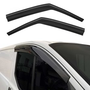 Mercedes Sprinter W903 Wind Deflector - Omac - Acrylic 2 Pcs - Black - '00-'06 Mercedes Sprinter W903 Wind Deflector - Omac - Acrylic 2 Pcs - Black - '00-'06